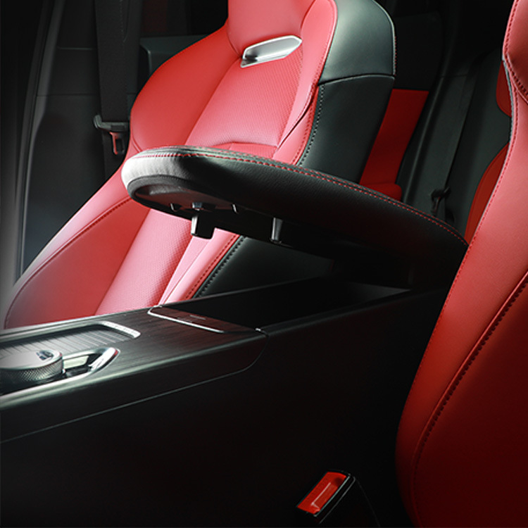 Leather Gear Shift Knob Cover and Armrest Box Protector for CHANGAN UNI-T and UNI-K - Image 3