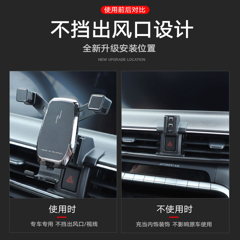 Custom Car Phone Holder Cradle for CHANGAN UNI-T (2020-2022) - Dashboard Air Vent Mount - Image 3