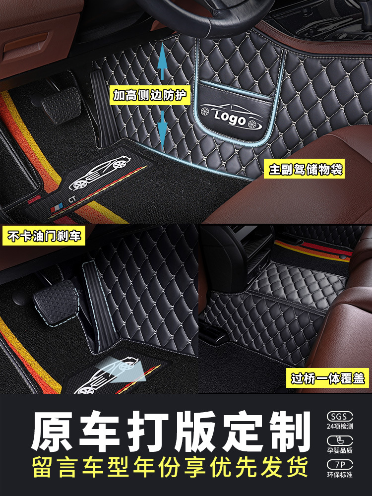 Custom Fully Surrounded Double Layer Car Floor Mats for CHANGAN UNI-T 2020 - Image 4