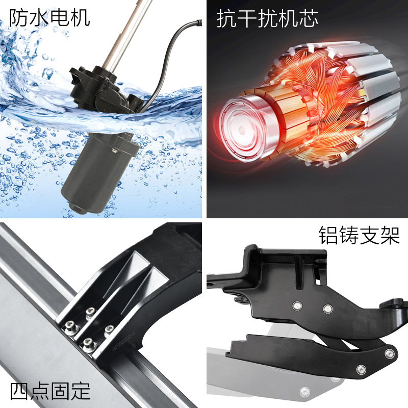 Electric Retractable Side Steps Running Boards with LED Lighting for CHANGAN UNI-K CS75 CS95 and LS9 - Image 4