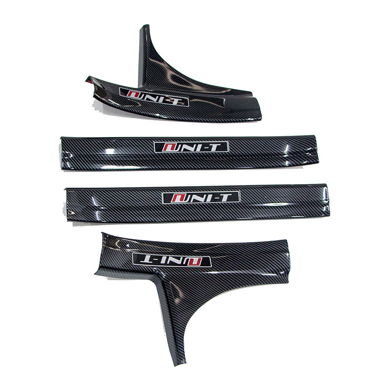 Door Sill Guards and Rear Trunk Guard Strip Carbon Fiber Style for CHANGAN UNI-T 2020 - Image 4