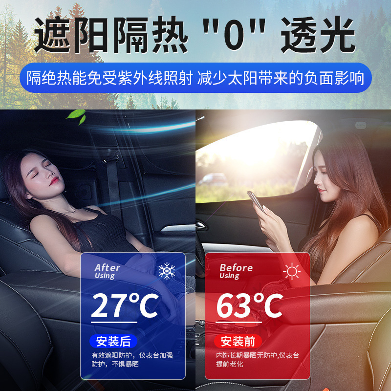 Interior Car Window Sunshade and Privacy Curtain for DEEPAL L07 S07 S05 and DEEPAL G318 - Image 3