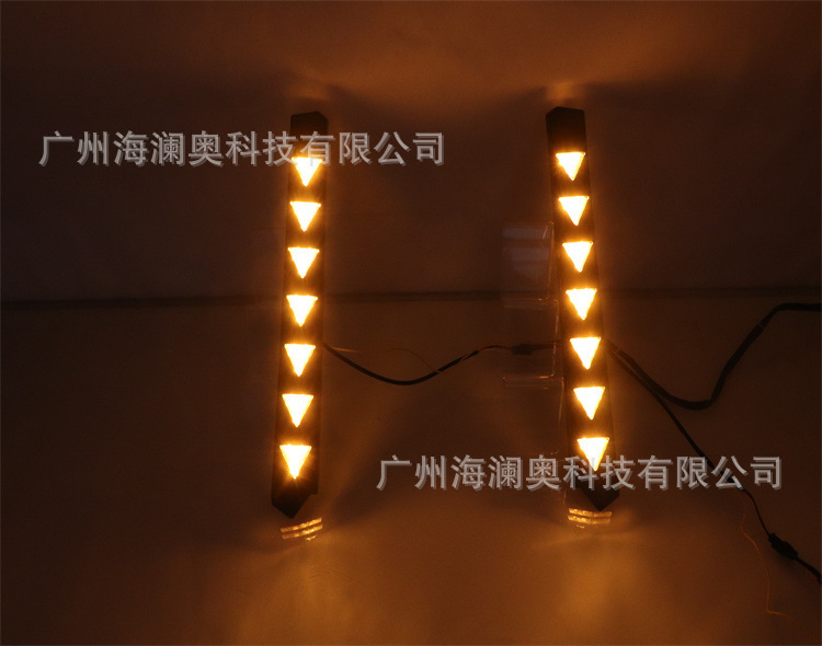 LED Daytime Running Lights for CHANGAN UNI-V 2022-2023 Three-Color Streamer Headlight Accent Line - Image 4