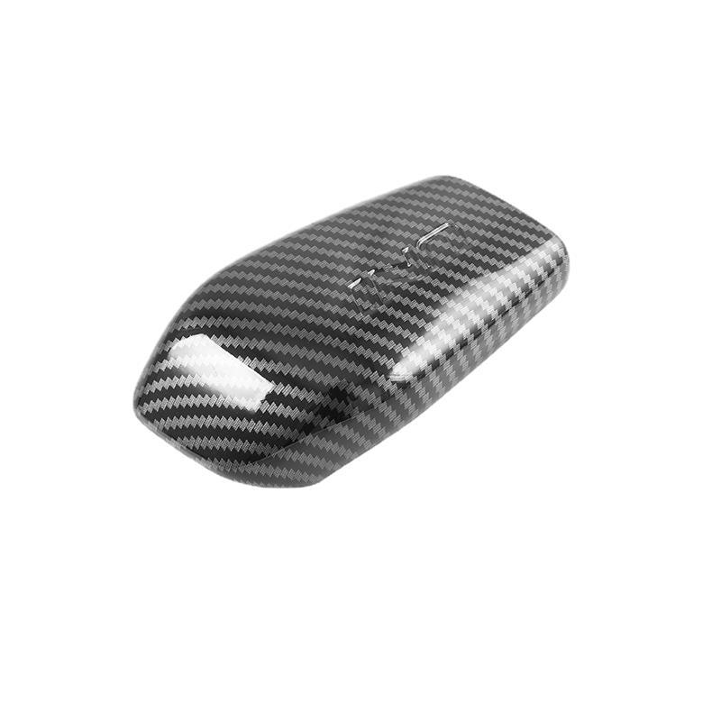 Gear Shift Knob Cover Trim ABS Carbon Fiber Texture for CHANGAN UNI-K 2020 - Image 5
