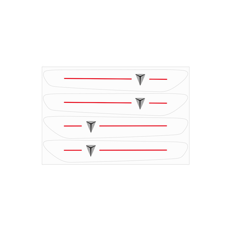Transparent Protective Film Set for DEEPAL SL03 and DEEPAL S07 Door Handles and Exterior Trim - Image 5