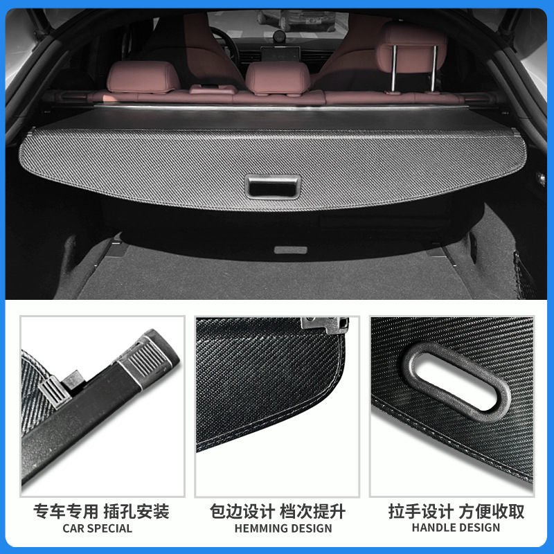 Retractable Trunk Cargo Cover for DEEPAL S05 S07 S7 2023-2026, Rear Trunk Partition Shield Interior Accessory - Image 2
