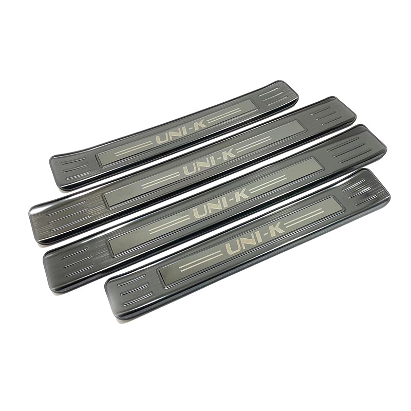 Stainless Steel Inner Door Sill Guards for CHANGAN UNI-K 2021-2024 Scuff Plate Trim - Image 3