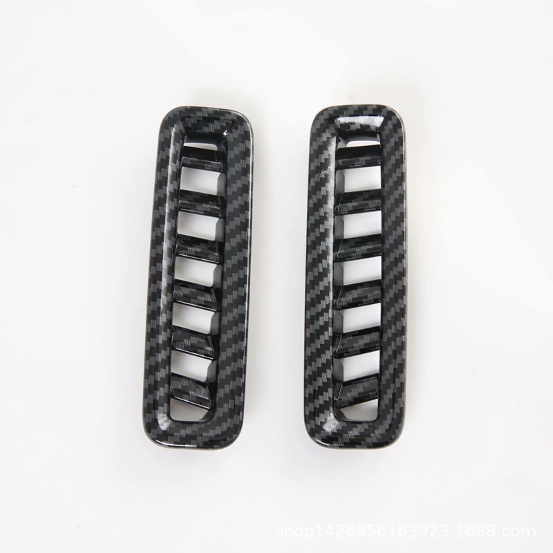 Interior Dashboard Side Air Outlet Sequin Trim Carbon Fiber Style for CHANGAN UNI-K 2021 - Image 3
