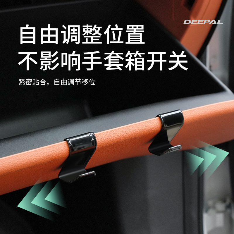 Interior Glove Box Storage Hooks for DEEPAL SL03 S07 L07 Interior Accessories 2-Pack - Image 4