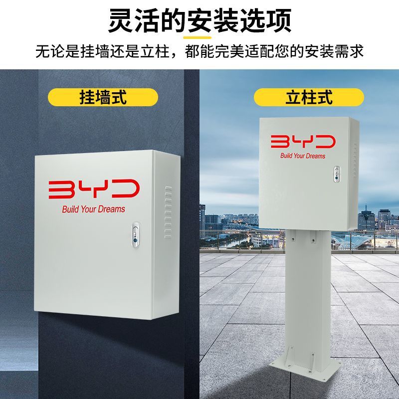 Outdoor Charging Pile Protection Box with Stand for DEEPAL S07 and S05 7KW Wall-Mounted Charger - Image 4