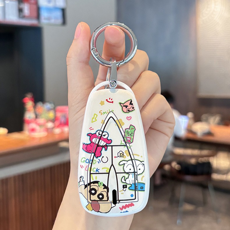 4-Button Cartoon TPU Key Case for Changan UNI-K, UNI-T, UNI-V, CS35 PLUS, CS75 & Ruicheng PLUS - Image 4