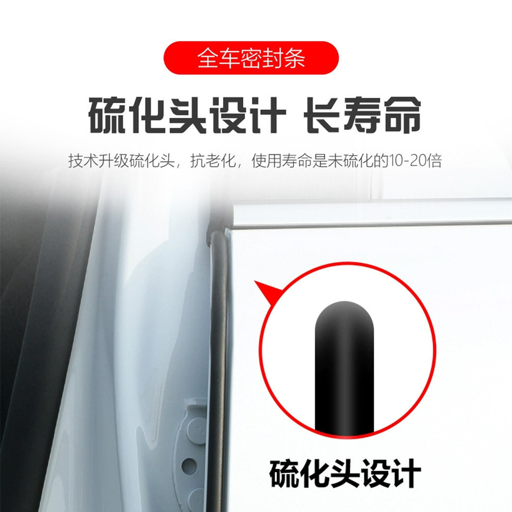 Full Door Soundproof Sealing Strip Kit for CHANGAN UNI-V and UNI-V iDD - Image 3