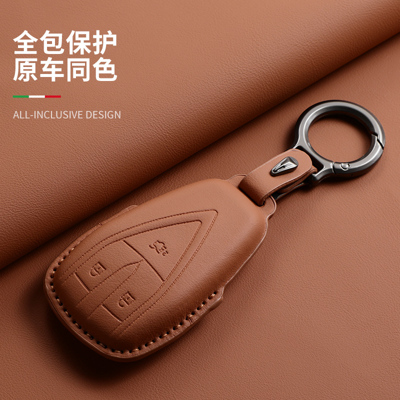 Remote Key Case Shell Holder with Leather Lanyard for DEEPAL S07 SL03 G318 - Image 2