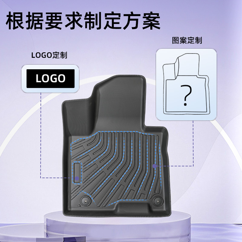 3D All-Weather TPE Floor Mats and Trunk Mat for CHANGAN UNI-T 2020-2023 - Image 3