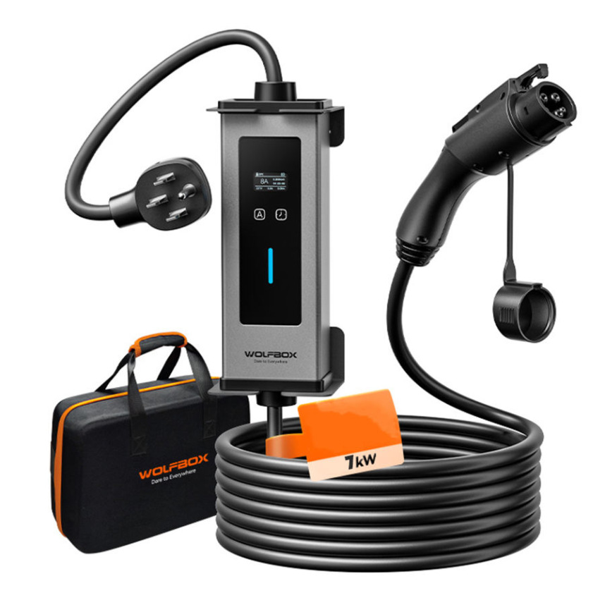 7KW European Standard Portable EV Charging Gun for DEEPAL S07 and CHANGAN UNI Series iDD Models - Image 2