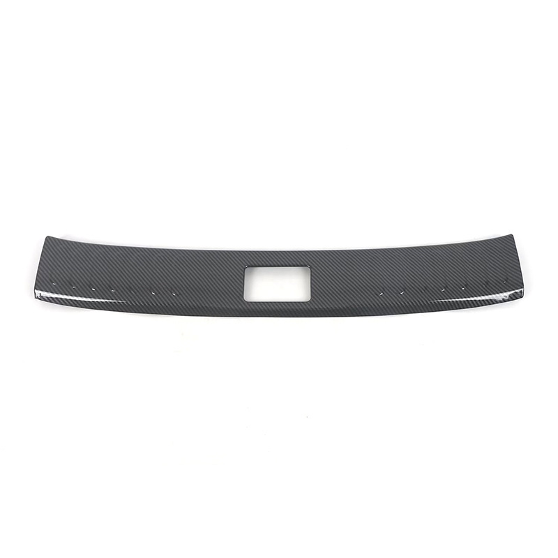 Rear Inner Guard Trunk Tailgate Trim Decorative Sticker (Carbon Fiber Style) for 2023 DEEPAL S07 - Image 3