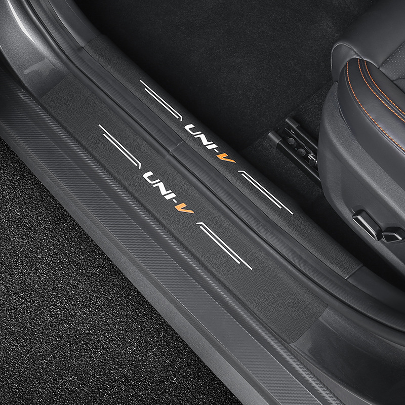 Interior and Exterior Leather Sill Plate Protectors for CHANGAN UNI-V - Image 2