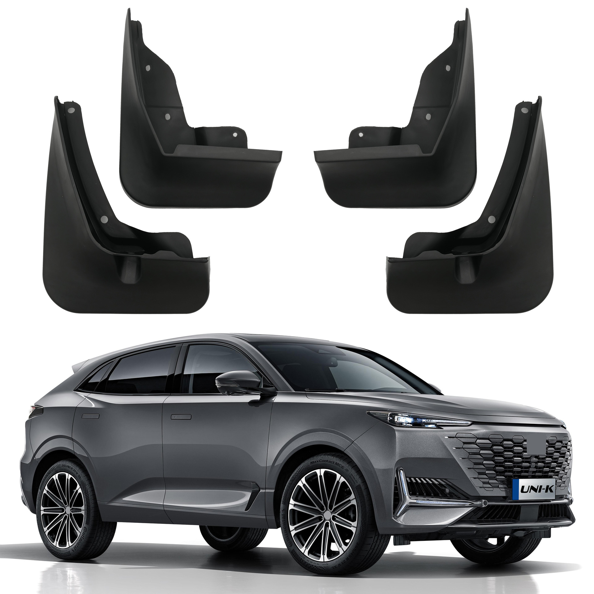 Soft Plastic Mud Guards Set for CHANGAN UNI-K 2021-2023 - Image 2