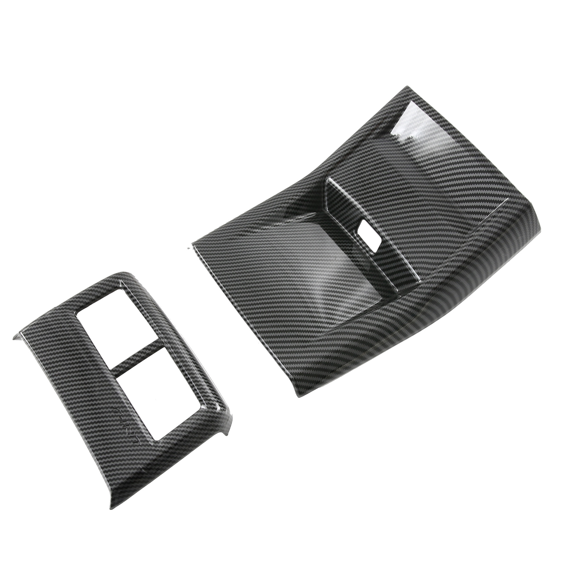 Carbon Fiber Style Interior Trim for CHANGAN UNI-V 2022 - Armrest Accent - Image 2