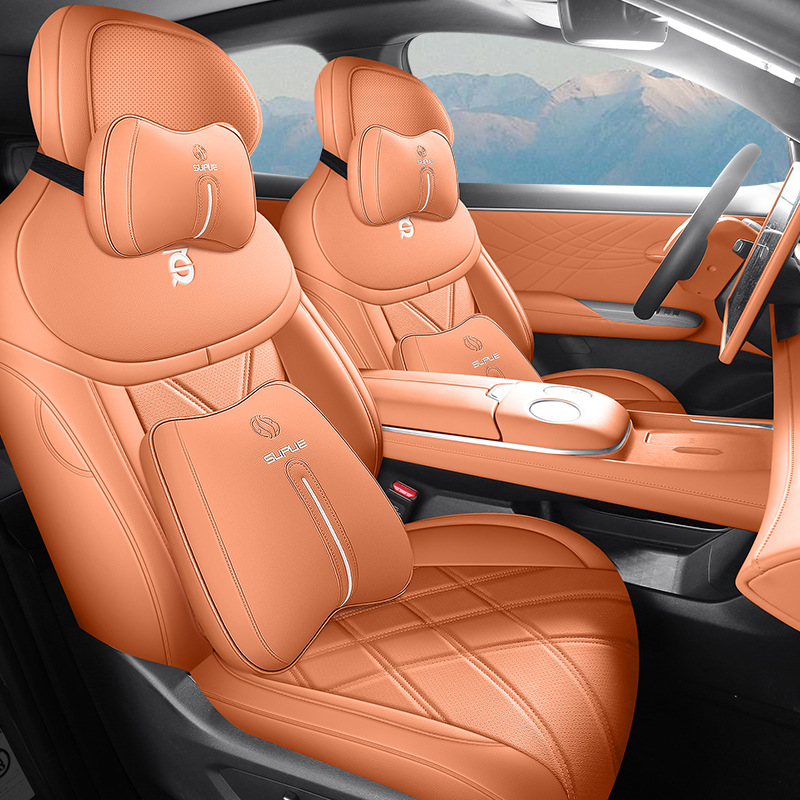 Custom Fit Four Seasons Perforated Leather Seat Cover for DEEPAL S07 (Changan Shenlan S7) - Image 4