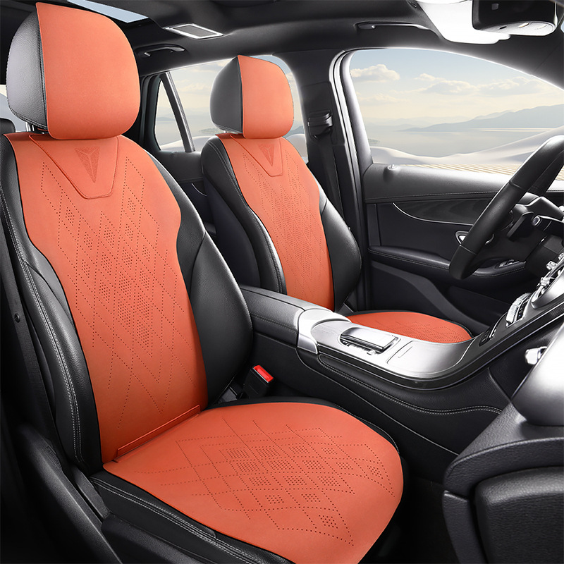 Four-Season Suede Car Seat Cushion Set for DEEPAL G318 S07 SL03 - Image 2