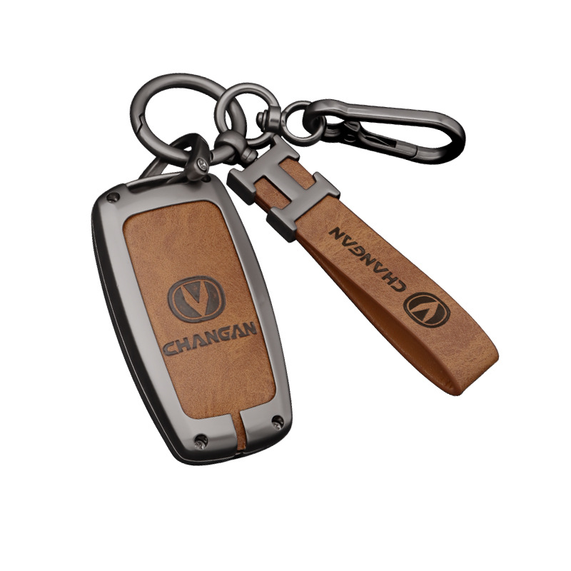 Zinc Alloy Luxury Car Key Case Cover and Keychain for DEEPAL SL03 S07 S05 L07 G318 - Image 5