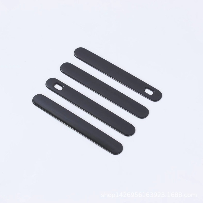 Chrome/Carbon Fiber Style Door Handle Cover Set for 2022 CHANGAN UNI-V (4-Piece) - Image 3