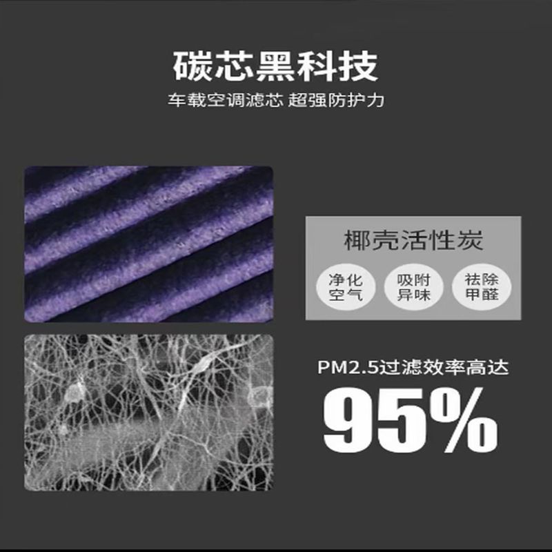 DEEPAL S05 Scented Cabin Air Conditioning Filter Fragrance Air Filter Element - Image 4