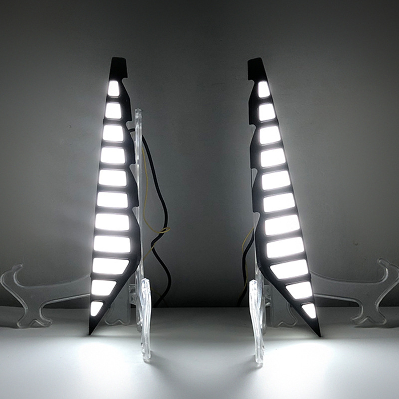 LED Daytime Running Lights for CHANGAN UNI-Z Front Bumper Dual-Color LED Fog Lamps - Image 3