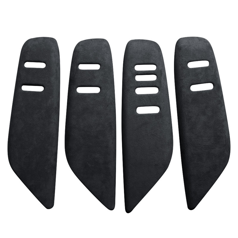 Alcantara Suede Window Lift Button Panel Trim Interior Sticker for DEEPAL S07 / S7 - Image 5