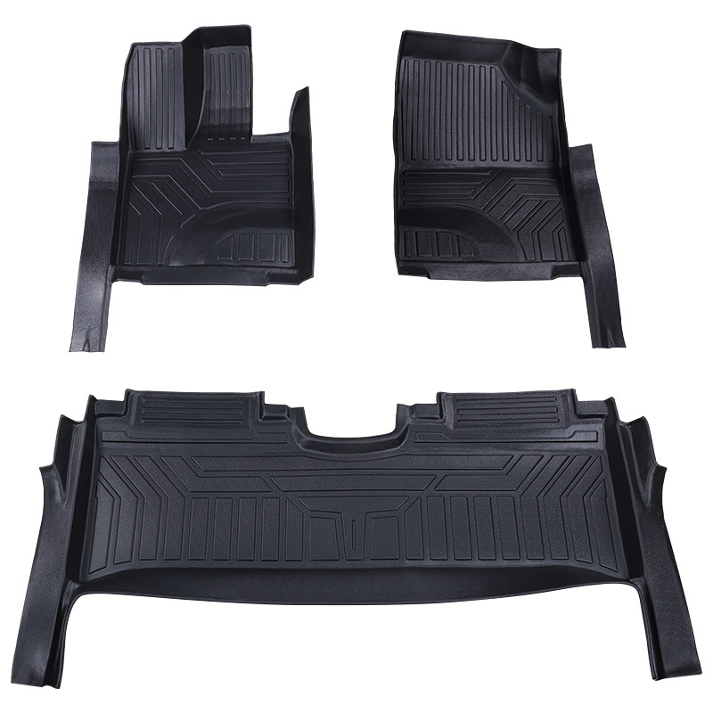 TPE All-Weather Floor Mats and Trunk Mat Set with Silk Ring for CHANGAN UNI-K iDD 2023 - Image 5