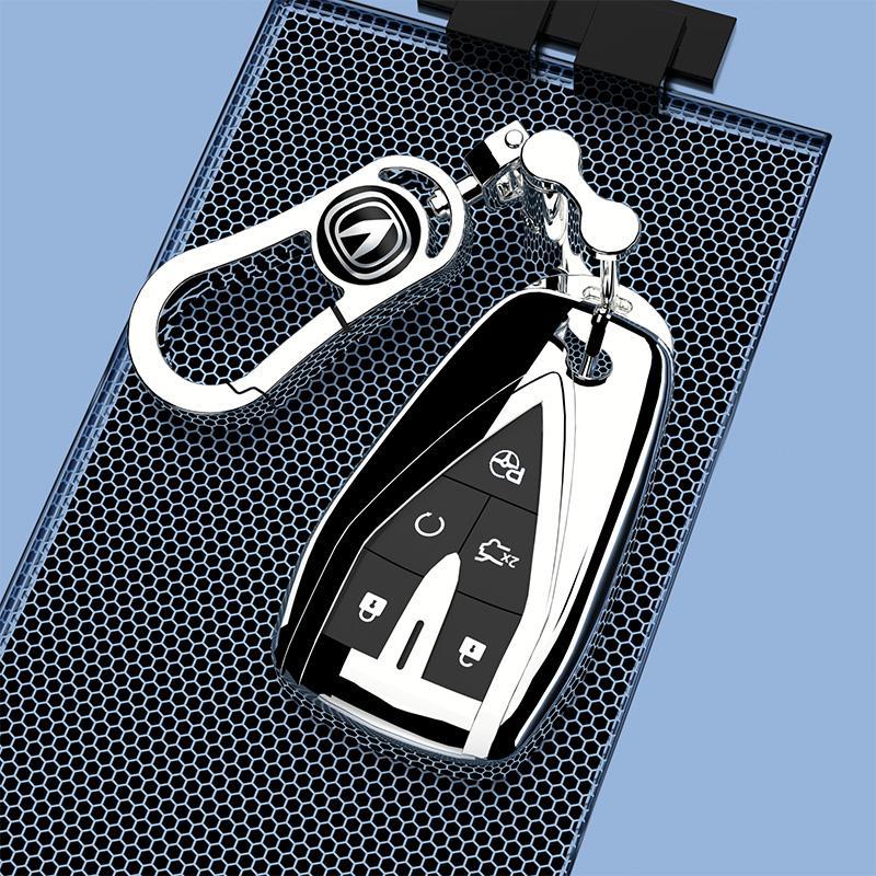 Protective TPU Smart Key Case Cover for CHANGAN UNI-T (2022-2023) - 5-Button Design - Image 5