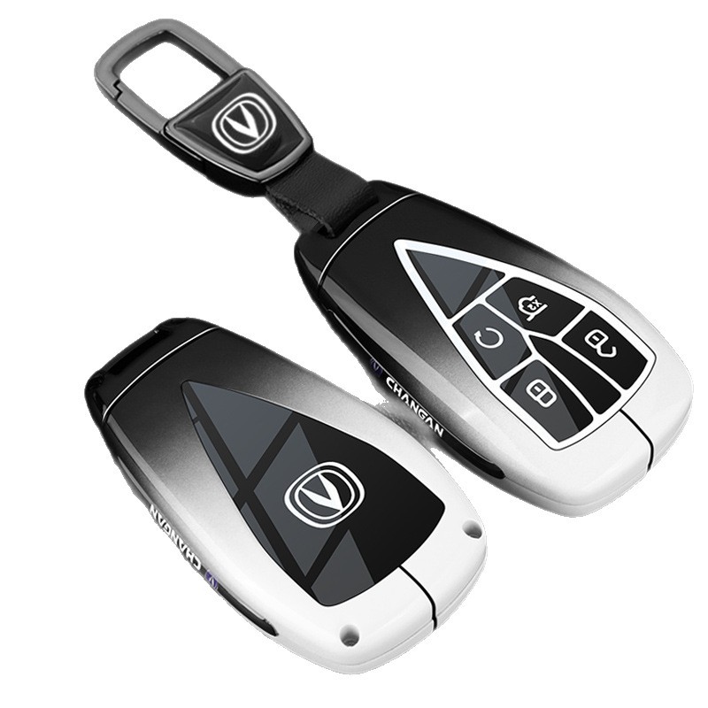 Zinc Alloy Metal Car Key Case Cover for Changan CS75 PLUS, CS55, CS35, Eado, Oshan, and UNI Series - Image 5