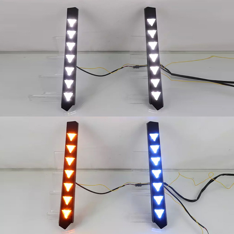 LED Daytime Running Lights for 2022 CHANGAN UNI-V, Three-Color Streamer Turn Signals - Image 2