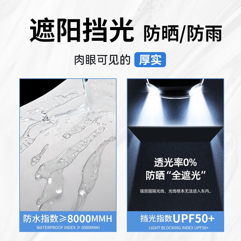 All-Weather Protective Car Cover Sun and Heat Shield for CHANGAN UNI-V and UNI-V iDD (2023-2024) - Image 2