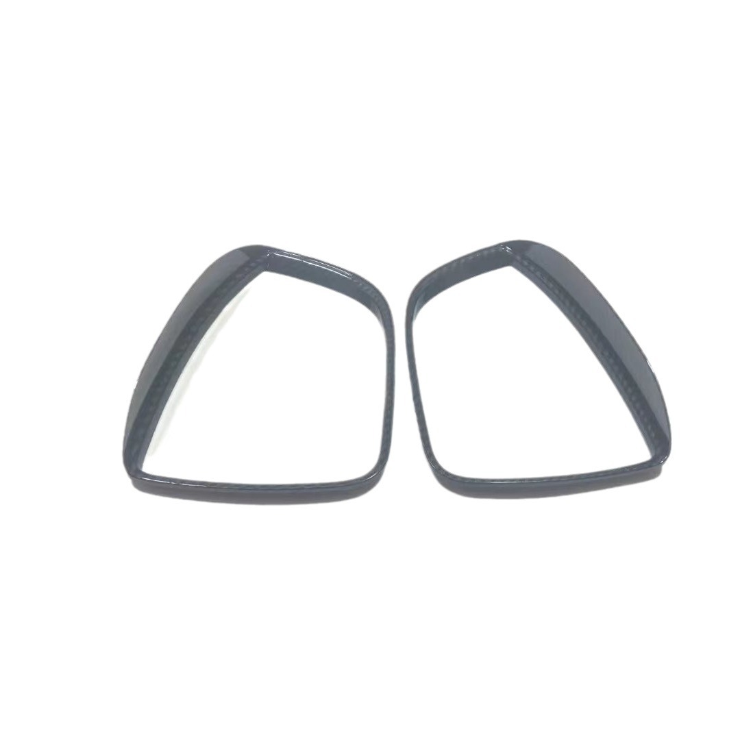 Carbon Fiber Style Side Mirror Rain Guards for 2023 DEEPAL S07 (Set of 2) - Image 4