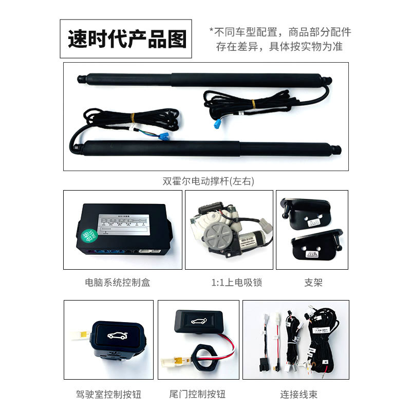 Electric Power Tailgate Lift System Automatic Trunk Kit for CHANGAN CS55, CS75 PLUS, and NEVO Q05 - Image 5