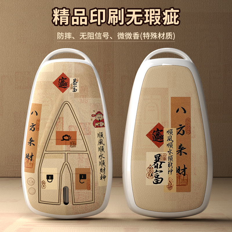 TPU Key Fob Cover for CHANGAN CS75 PLUS, CS55 PLUS, UNI-V, UNI-T, EADO, OSHAN X5, and CS35 - Image 2