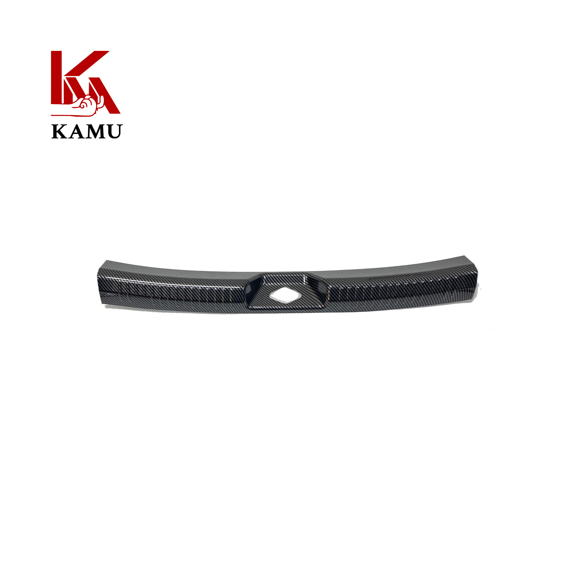 Rear Bumper Trunk Guard Sill Plate Carbon Fiber Pattern for CHANGAN UNI-V - Image 4