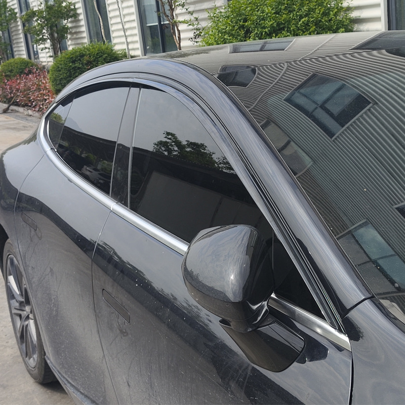 Window Rain Guard Vent Visors for DEEPAL S07 / S7 (2023-Present) Frameless Design - Image 3