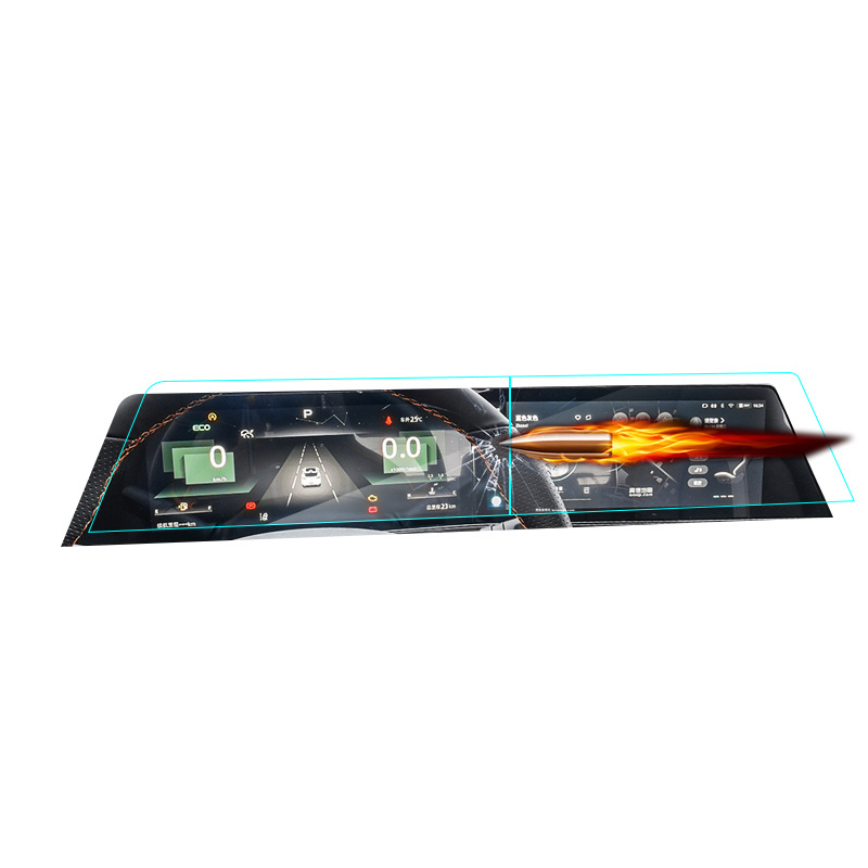 Tempered Glass Screen Protector for CHANGAN EADO PLUS 2021-2023 Navigation and Instrument Cluster - Image 5