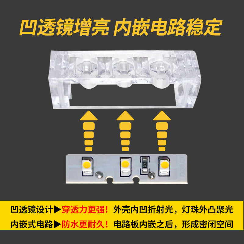 Front Grille LED Flashing Yellow Marker Light Kit for CHANGAN CS75 PLUS CS55 CS35 UNI-T - Image 5