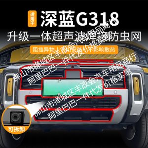 Front Grille Insect Mesh Protective Net with Integrated Welding for DEEPAL G318