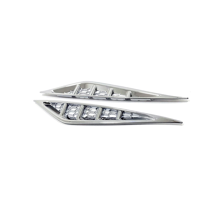 Front Fog Light Frame Cover Trim for CHANGAN UNI-K 2021-2024 Silver ABS - Image 2