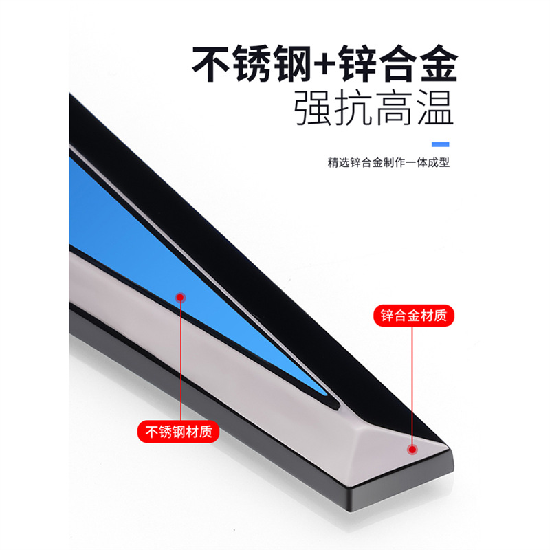 Stainless Steel Fender Side Vent Emblem Sticker for CHANGAN UNI-V/Z6 and OSHAN Series - Image 4