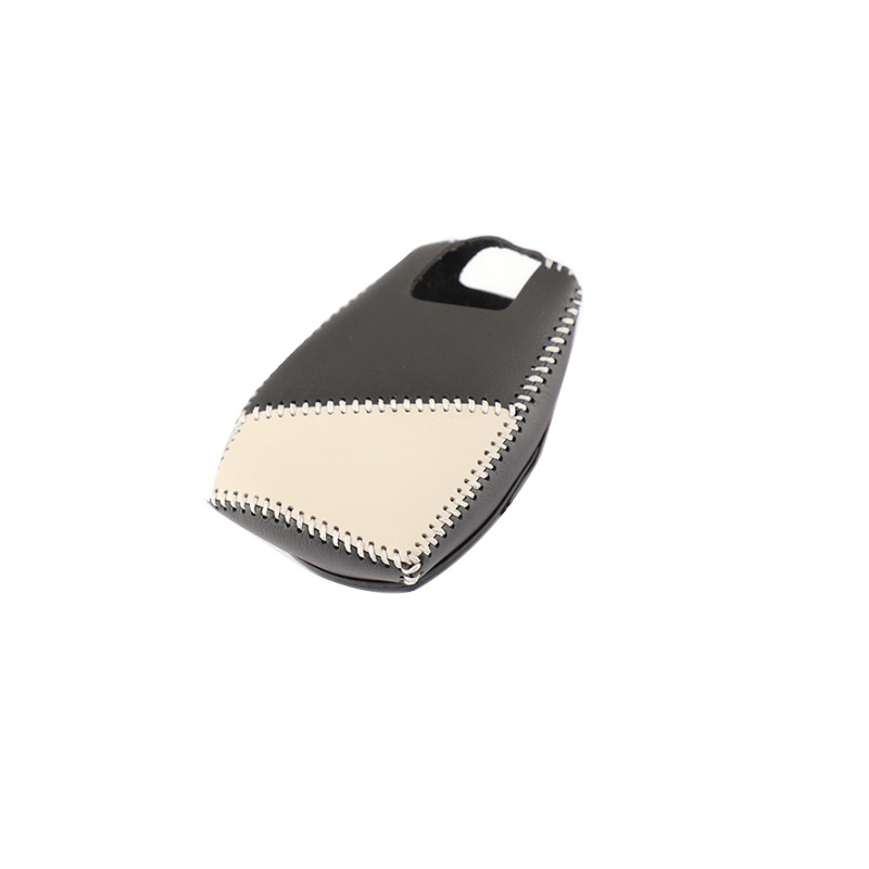 Hand-Sewn Gear Shift Lever Cover Grey Suede Decorative Non-Slip for CHANGAN CS75 PLUS 2nd Gen & CHANGAN UNI-V - Image 5