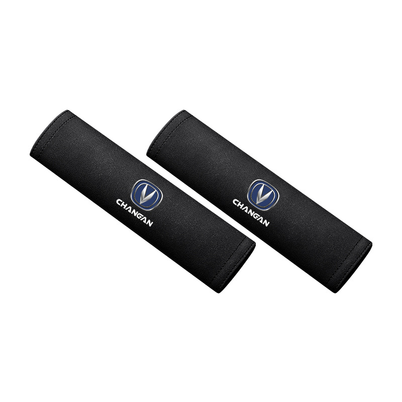 Suede Car Seat Belt Shoulder Protective Cover for CHANGAN CS75 CS55 CS35 Eado Yuexiang UNI-T UNI-K UNI-V - Image 5