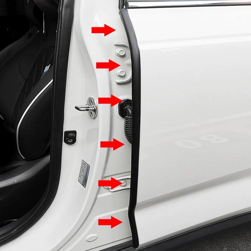 Universal Car Door B-Pillar Rubber Seal Strip for Changan CS75 CS35 CS55 Eado UNI-V UNI-K Deepal SL03 S07 - Image 4
