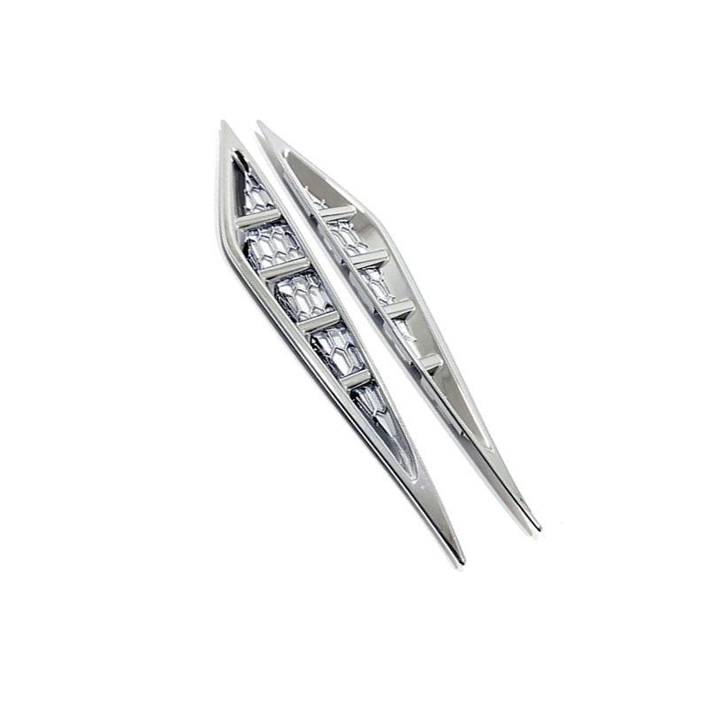 Front Fog Light Frame Cover Trim for CHANGAN UNI-K 2021-2024 Silver ABS - Image 5