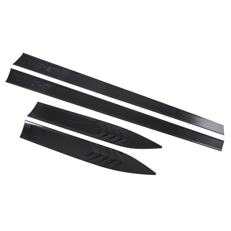 Exterior Decorative Trim Accents for 2021 CHANGAN UNI-T and UNI-K in Carbon Fiber and Chrome - Image 3